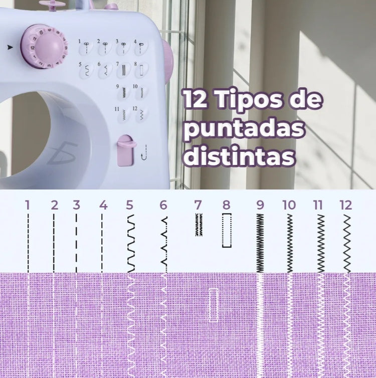 Multifunctional Sewing Machine 12 Patterns