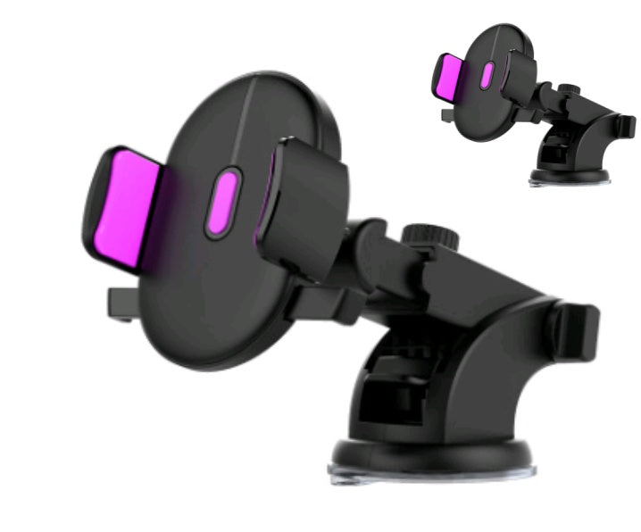 Car Phone Holder Long Rod Car Dashboard Suction Cup Type