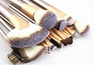 White Make-up Brush, Sets,  Portable Beauty And Makeup Tools