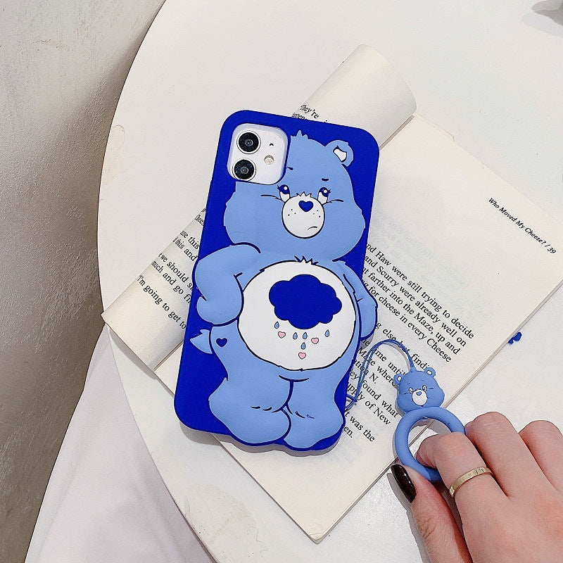 Care Bears cartoon rainbow bear mobile phone case