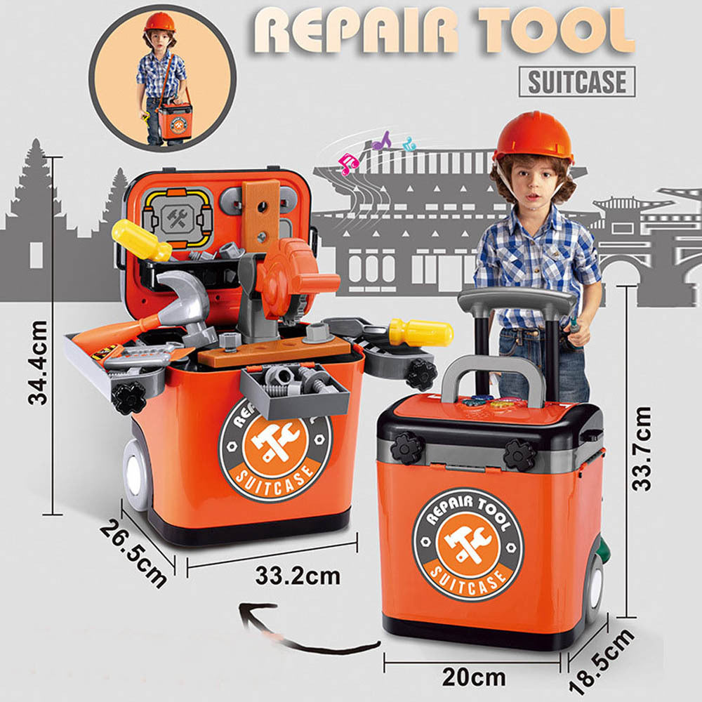 Childrens Sound And Light Pretend pop up Kitchen,  Barbecue ,Dessert Set, Makeup Tools Trolley Box ,Doctor Toy