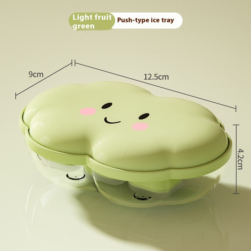 Cloud Press Ice Tray Mini 6-grid Ice Cube Mold