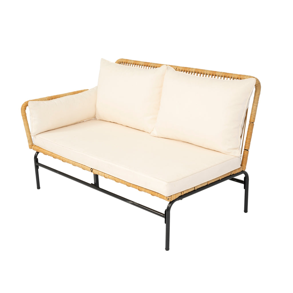 3 Pieces Outdoor Patio Wicker Furniture Sets Table And Chairs