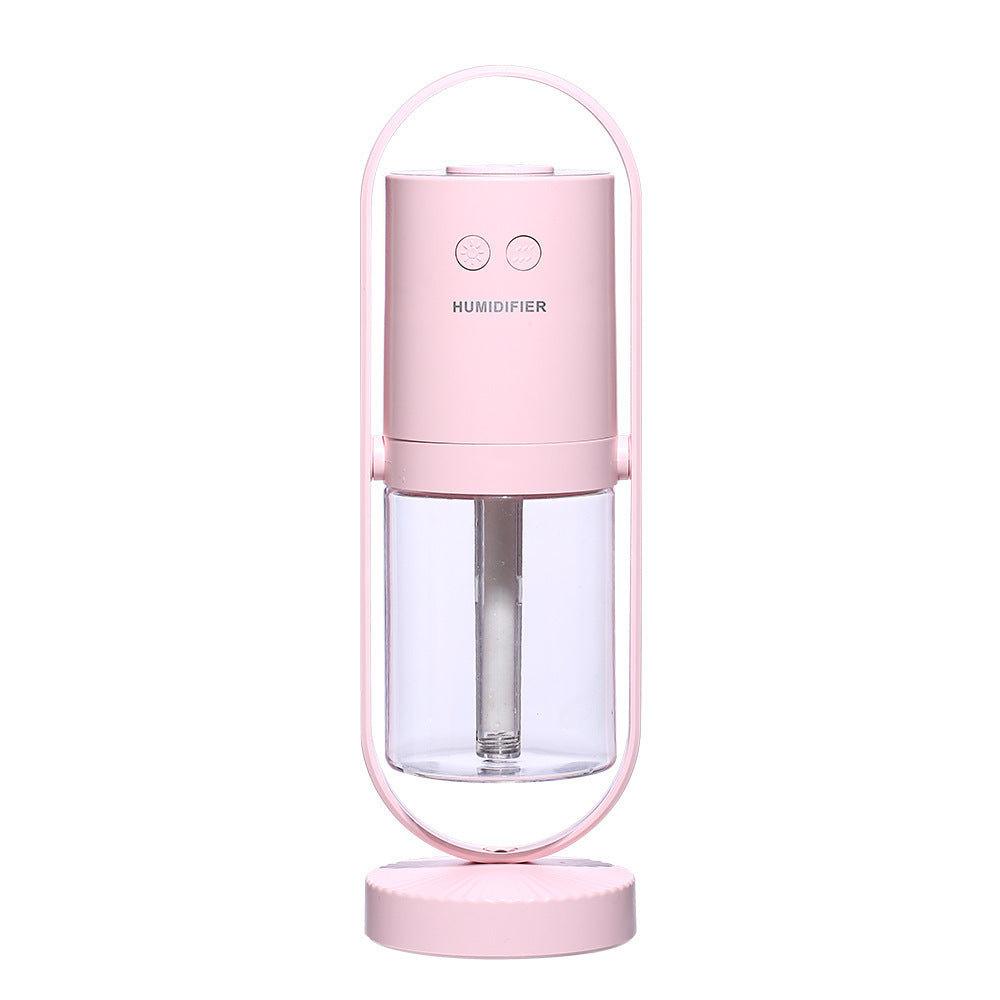 Air Humidifier USB powered,For Home With Projection Night Lights Ultrasonic Car Mist Maker Mini Office Air Purifier