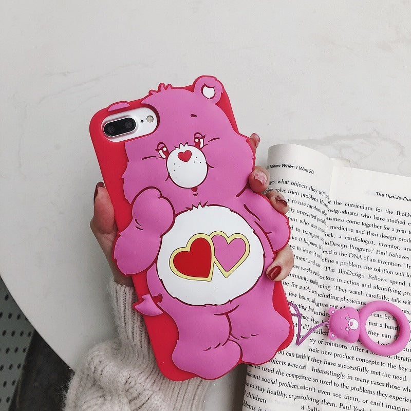 Care Bears cartoon rainbow bear mobile phone case