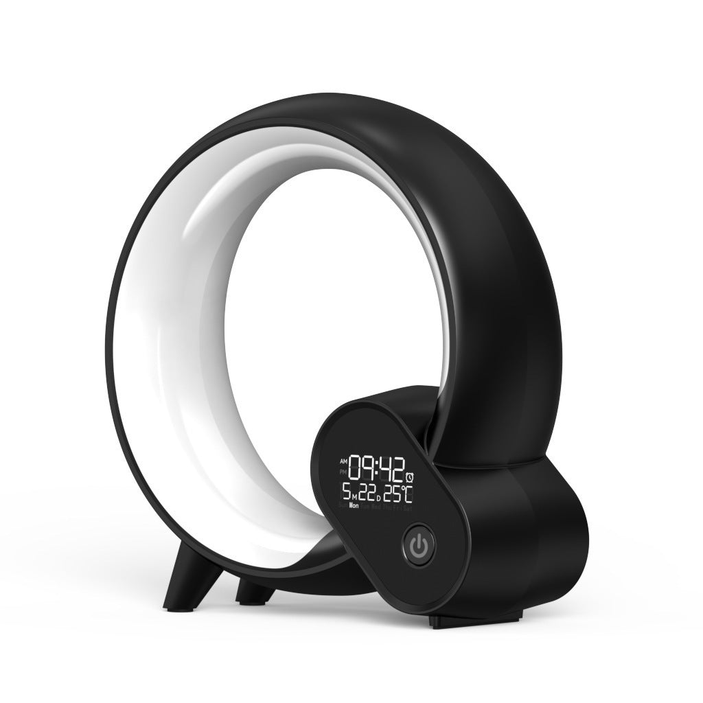 GlowLight Digital Display Alarm Clock Bluetooth Audio Intelligent Wake-up Q Colorful Atmosphere Light