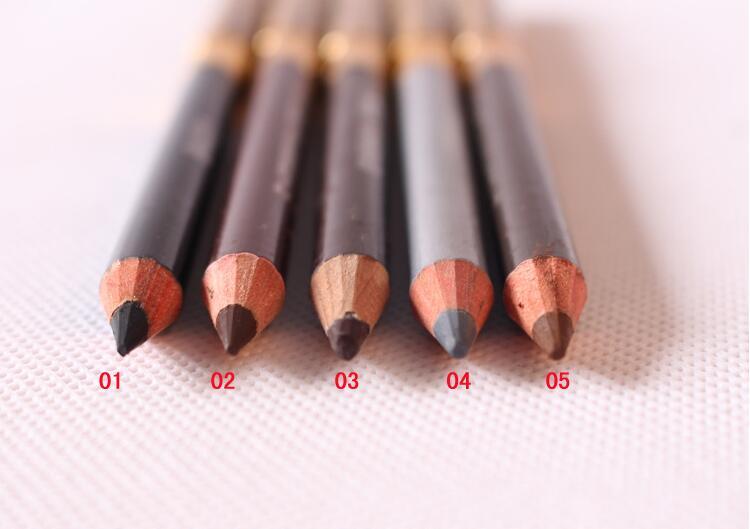 Perfect Waterproof Longlasting Make Up EyeLiner ,Eyebrow Pencil & Brush Eye Brow Makeup Tools