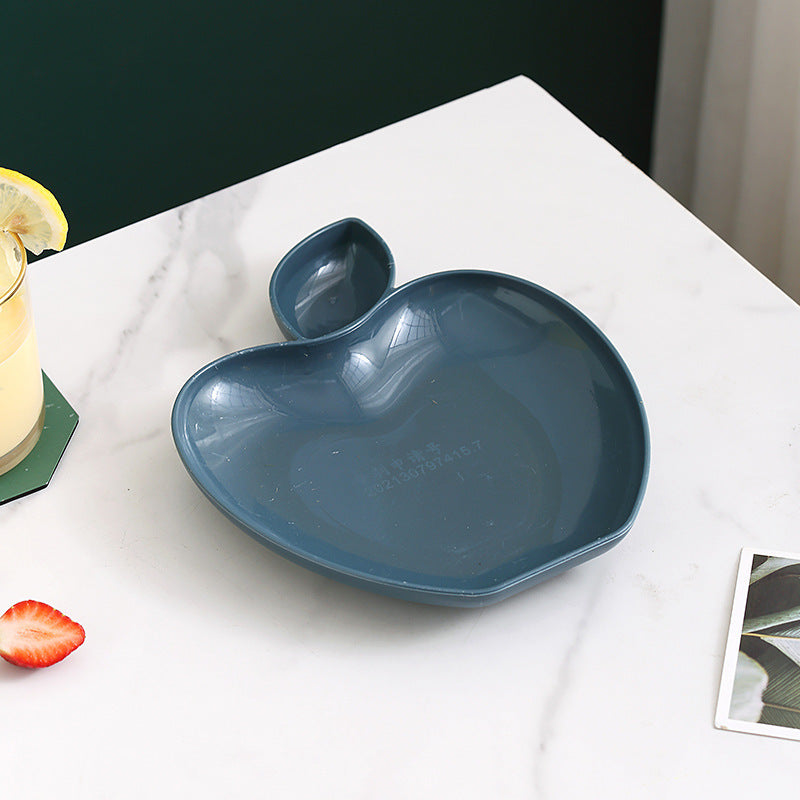Dumpling Plate Creative Snack Dipping Sauce Fruit Snack With Base