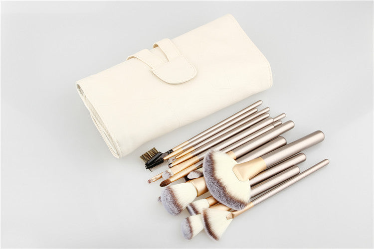 White Make-up Brush, Sets,  Portable Beauty And Makeup Tools
