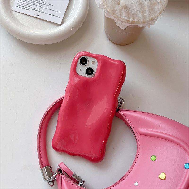 Simple Macaron Candy Colored All Inclusive 3D Phone Case
