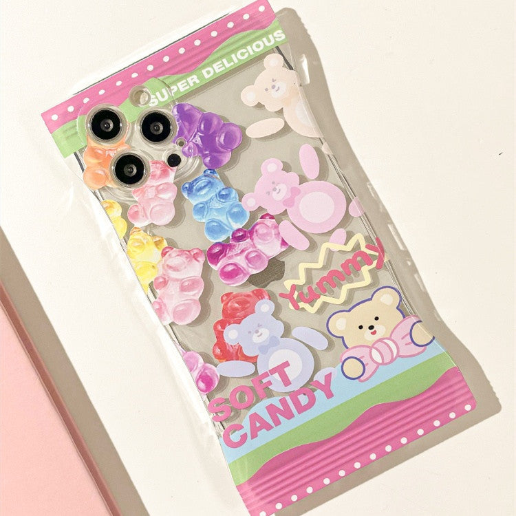 Cartoon Cute Gummy Bear Phone Case