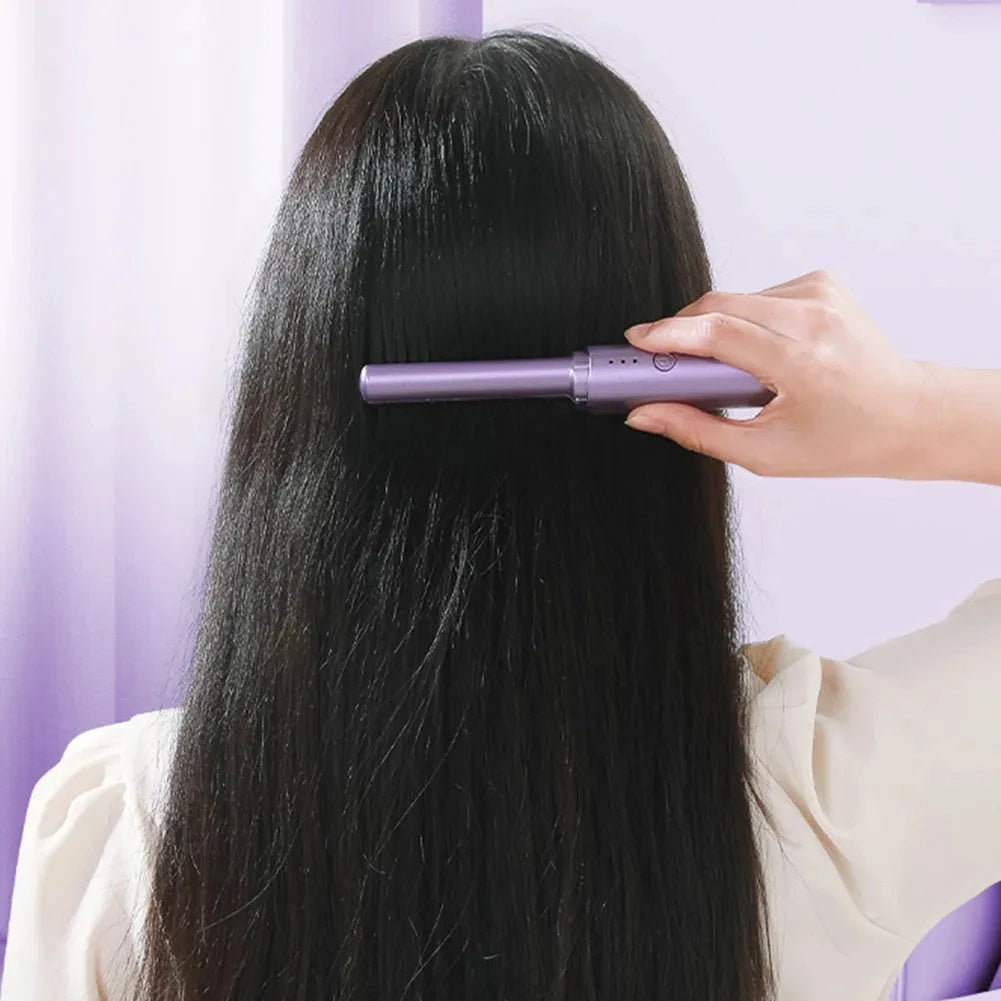 Wireless Hair Straightener Comb ,Fast Heating