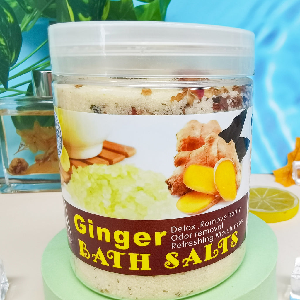 Rose Milk Petals Bath Salts Cleansing Exfoliating
