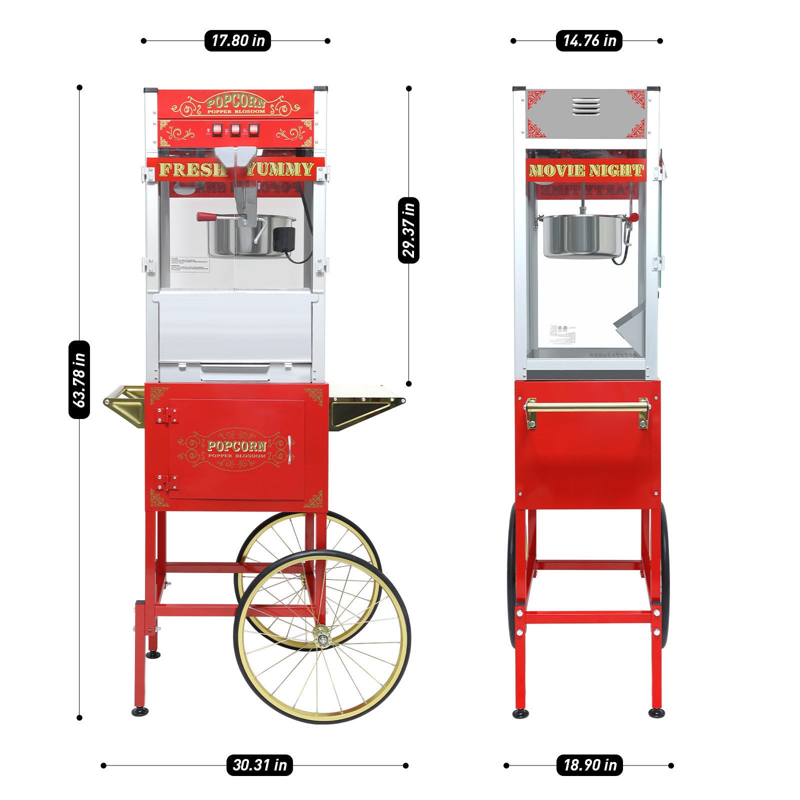 Luxury l Fully Automatic Popcorn Machine