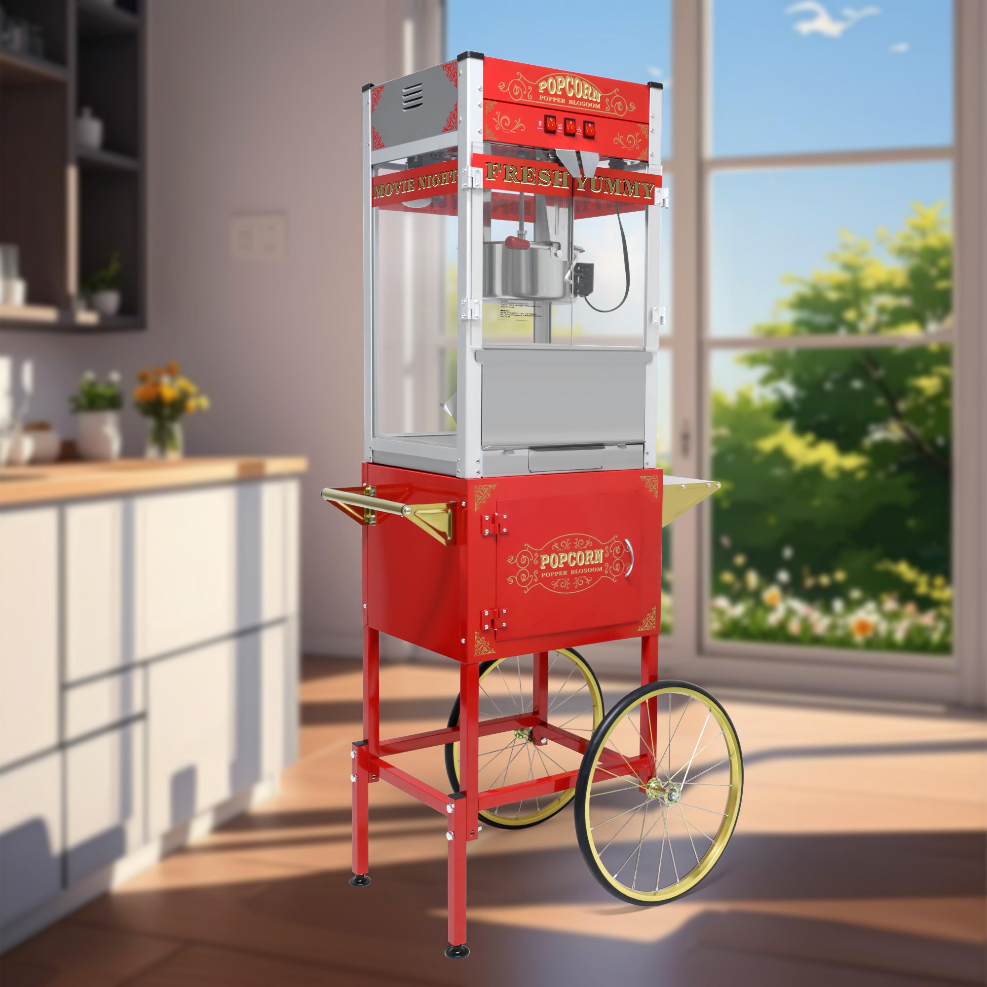 Luxury l Fully Automatic Popcorn Machine