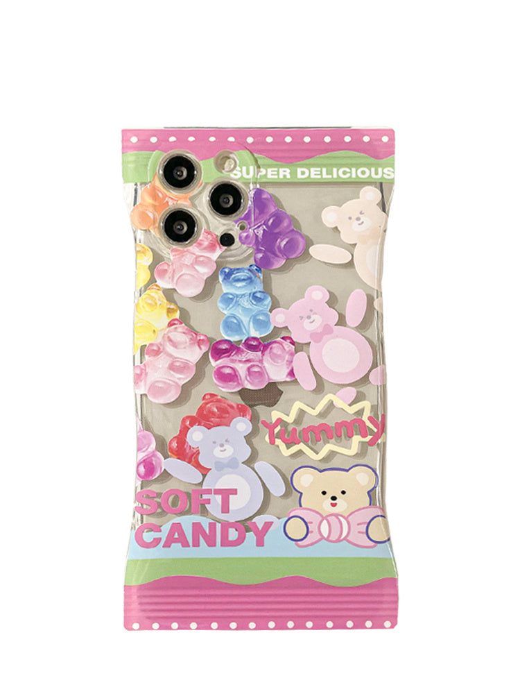 Cartoon Cute Gummy Bear Phone Case