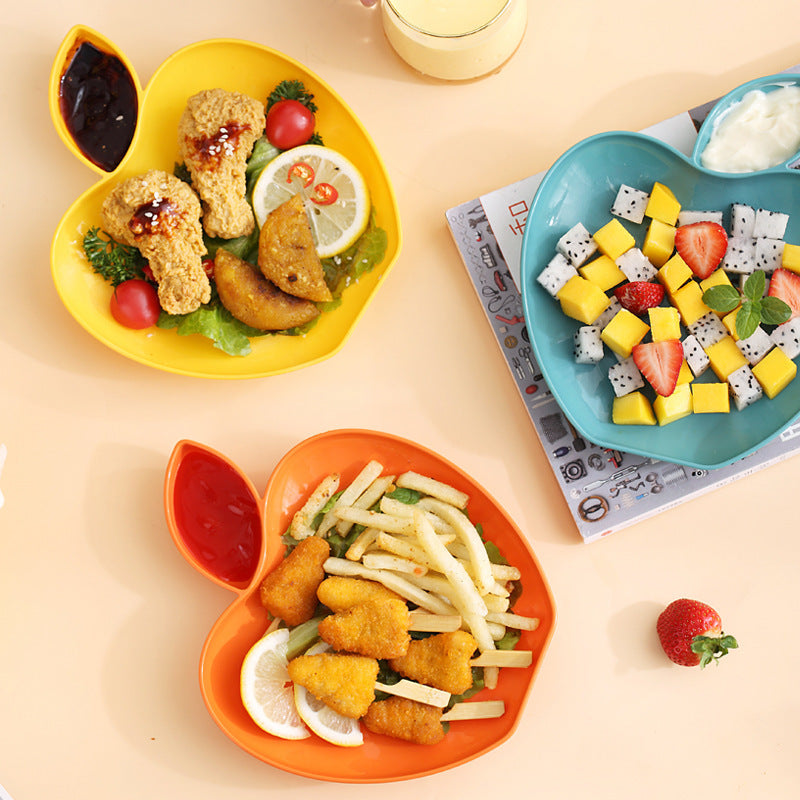 Dumpling Plate Creative Snack Dipping Sauce Fruit Snack With Base