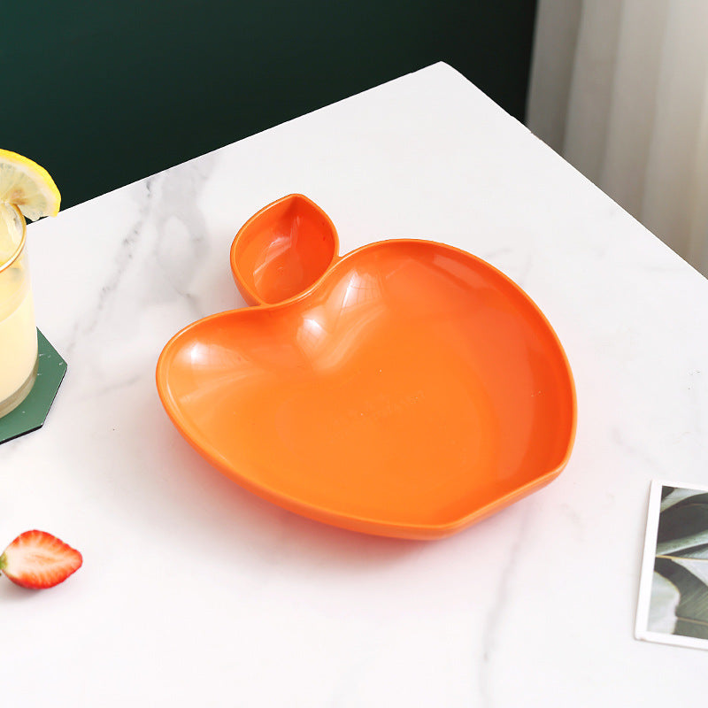 Dumpling Plate Creative Snack Dipping Sauce Fruit Snack With Base