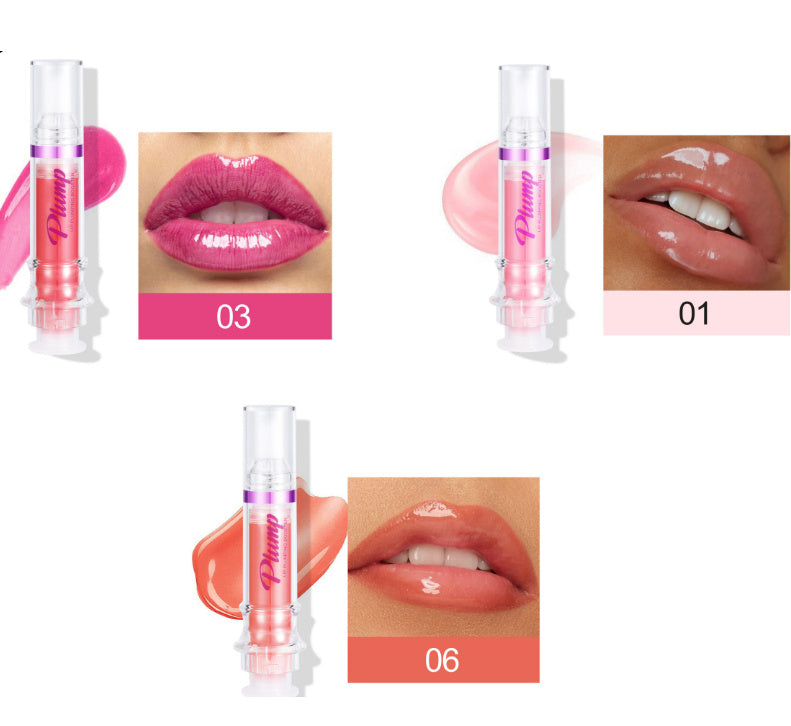 Rich Lip Color Slightly Spicy Lip Honey Lip Glass Mirror Face Lip Mirror Liquid Lipstick
