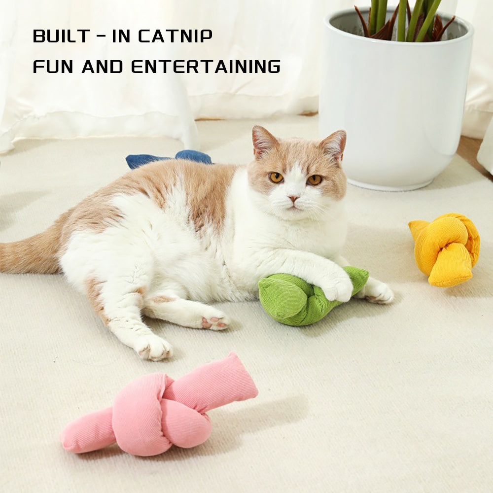 Dog Rope Toys Knots Chew Rope Toy ,Cat Pull Rope Natural Cotton Rope Dog Toys - Premium White Knot Dog Rope Toy - Interactive Dog Tug Toy